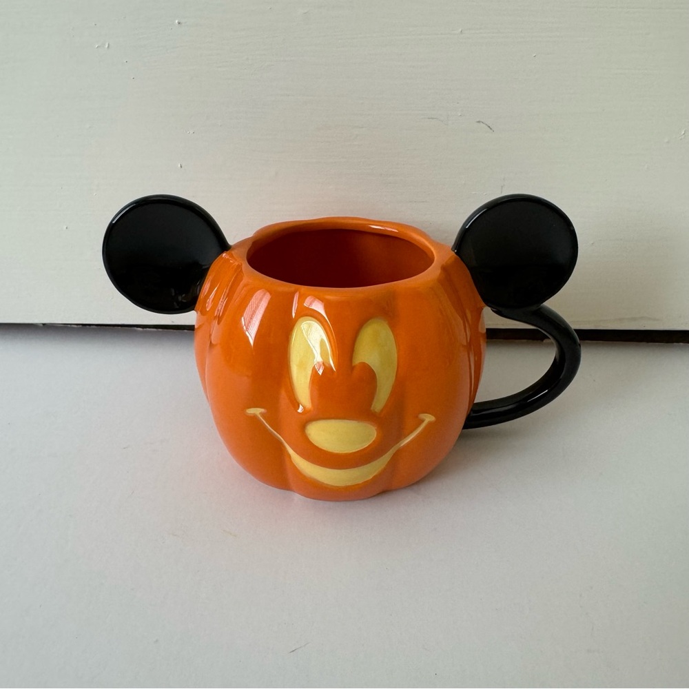 Disney Halloween Mickey Mouse Pumpkin Mug